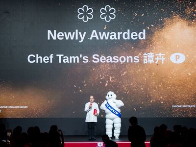 Chef Tam's Seasons becomes only Macao restaurant to be elevated to 2 MICHELIN stars