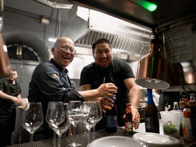 Wynn collaborates with Lee Kum Kee to host an exclusive "Aperitivo Reimagined with Asian Flavors" cocktail event