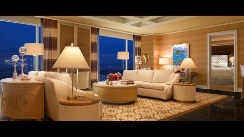 Wynn One-bedroom Suite - Living Room  by Barbara Kraft