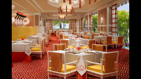 Wing Lei Main Dining Lower Level by Barbara Kraft