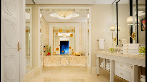 Wynn Palace Fountain Salon Suite Bathroom by Barbara Kraft