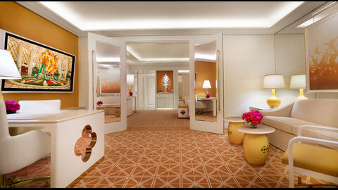 Fountain Suite Living Area by Barbara Kraft