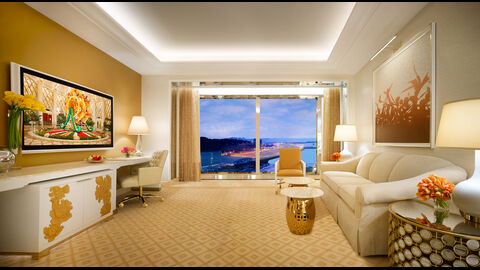 Executive Suite Living Area by Barbara Kraft