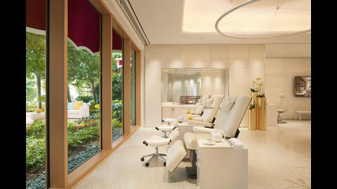 The Salon Window by Roger Davies