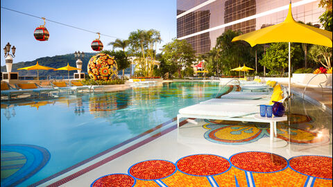 Wynn Palace Pool by Barbara Kraft