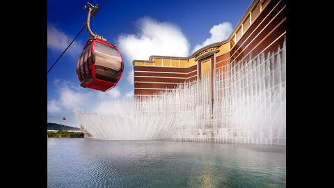 Wynn Palace Skycab by Barbara Kraft
