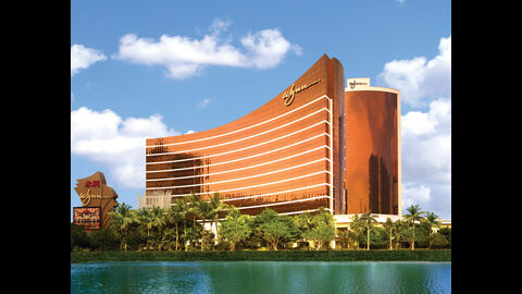 Wynn Macau Exterior by Barbara Kraft