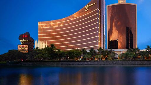 Wynn Macau Exterior Twilight by Barbara Kraft