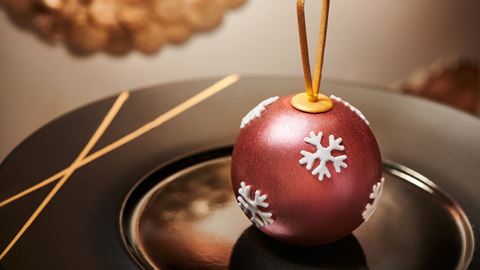 Christmas Ornament – Clementine, Chocolate, Gingerbread Ice Cream