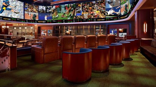The Sportsbook VIP Seating Area
