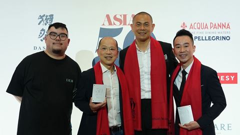 The Head Chefs from three Wynn Chinese restaurants attend the Asia s 50 Best Restaurants Award Ceremony