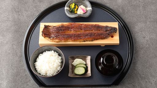 圖六：四代目菊川鰻魚料理菜式 — 名物 一本蒲燒定食