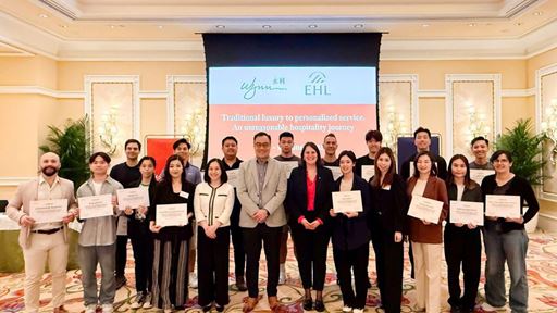 Wynn partners with the Switzerland based Ecole h teli re de Lausanne EHL to present the Certified Hospitality Manageme