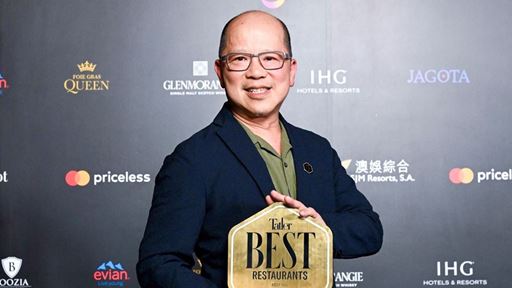 Executive Chef Tam Kwok Fung of Chef Tam s Seasons attended the Tatler Best Awards 2025 awards ceremony in Bangkok on