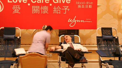 Wynn Macau Employees Donate Urgently Needed Blood to Macau Community