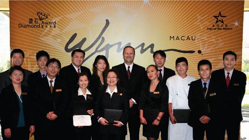 永利澳門首季「鑽石傑出主管」誕生