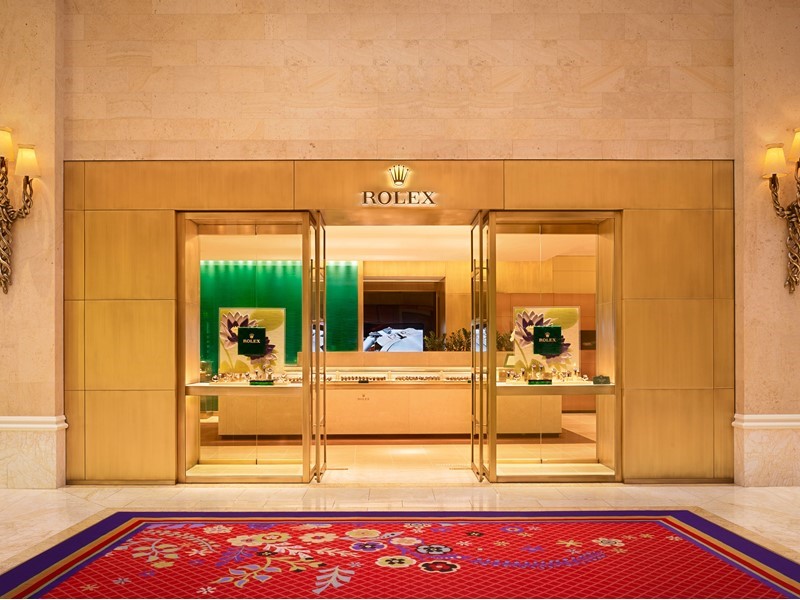 Wynn Las Vegas Pressroom Rolex Exterior Entrance Barbara