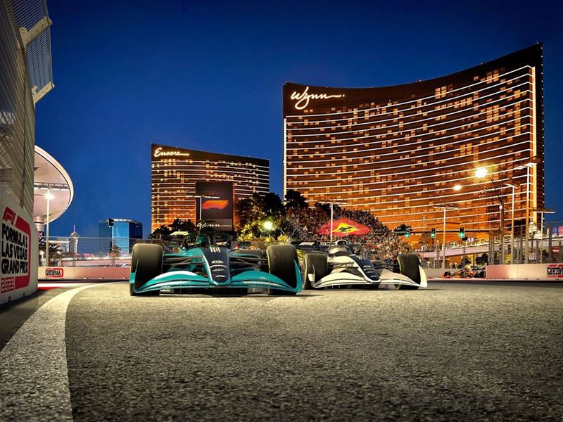 Wynn Las Vegas, Las Vegas Grand Prix Rendering
