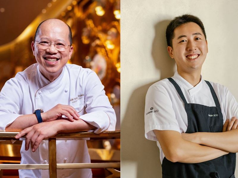 Chef Tam Kwok Fung of Chef Tam's Seasons (Macao) x Chef Park Seung-hun of Hansik  Goo (Hong Kong)