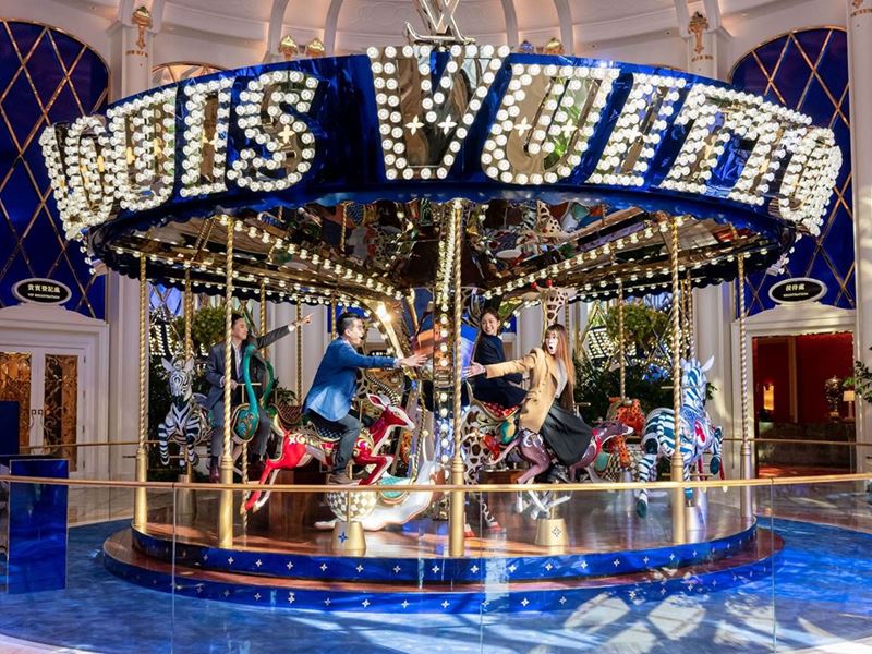 Louis Vuitton Unveils Holiday Carousel for the Festive Season