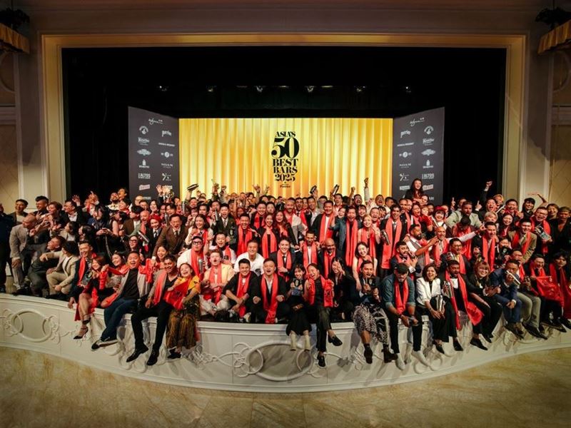 The Asia's 50 Best Bars awards ceremony was successfully held at Wynn Palace on July 15.