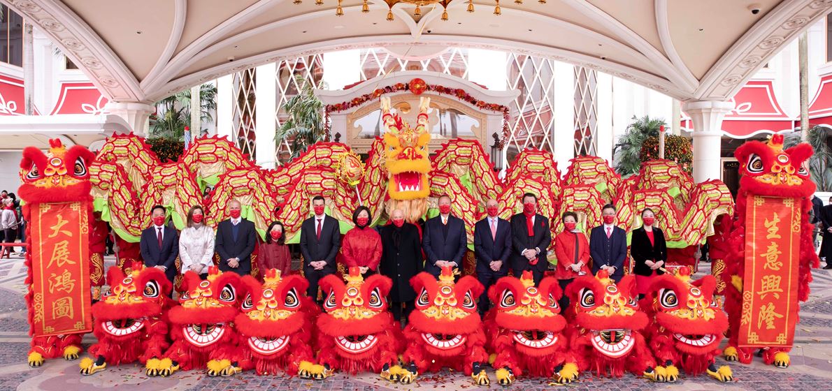 Wynn Welcomes the Year of the Rabbit with Auspicious Lion...