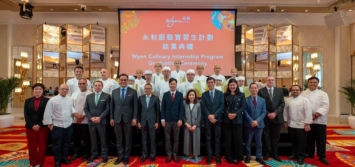 Wynn Hosts the 4th Culinary Internship Program Graduation 