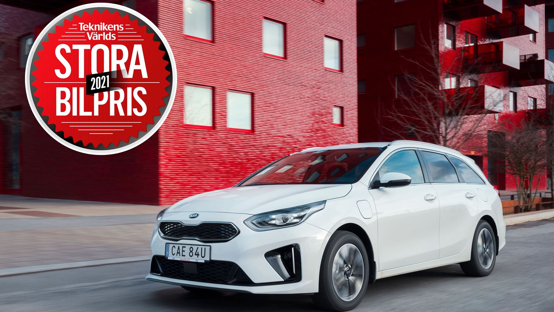 Kia Ceed SW Plug-In Hybrid wins Teknikens Världs Stora Bilpris 2021