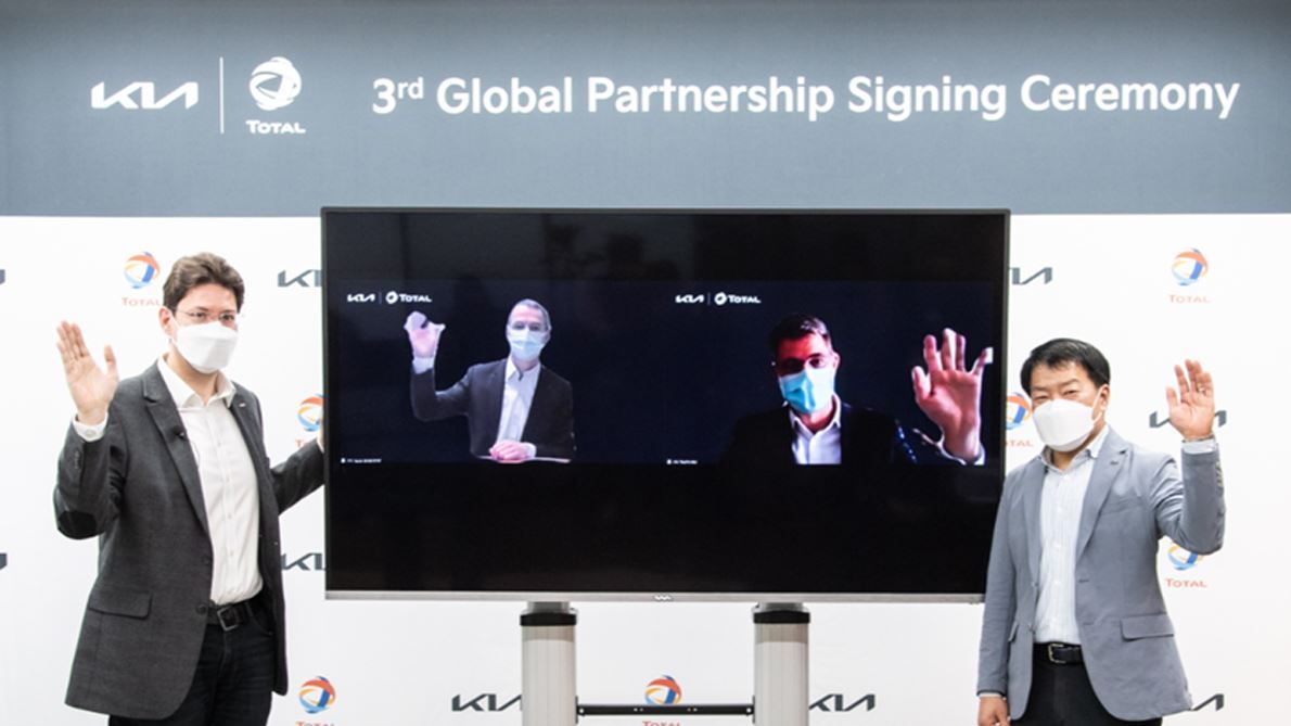 Kia and Total extend global partnership to expand collaborations until 2026