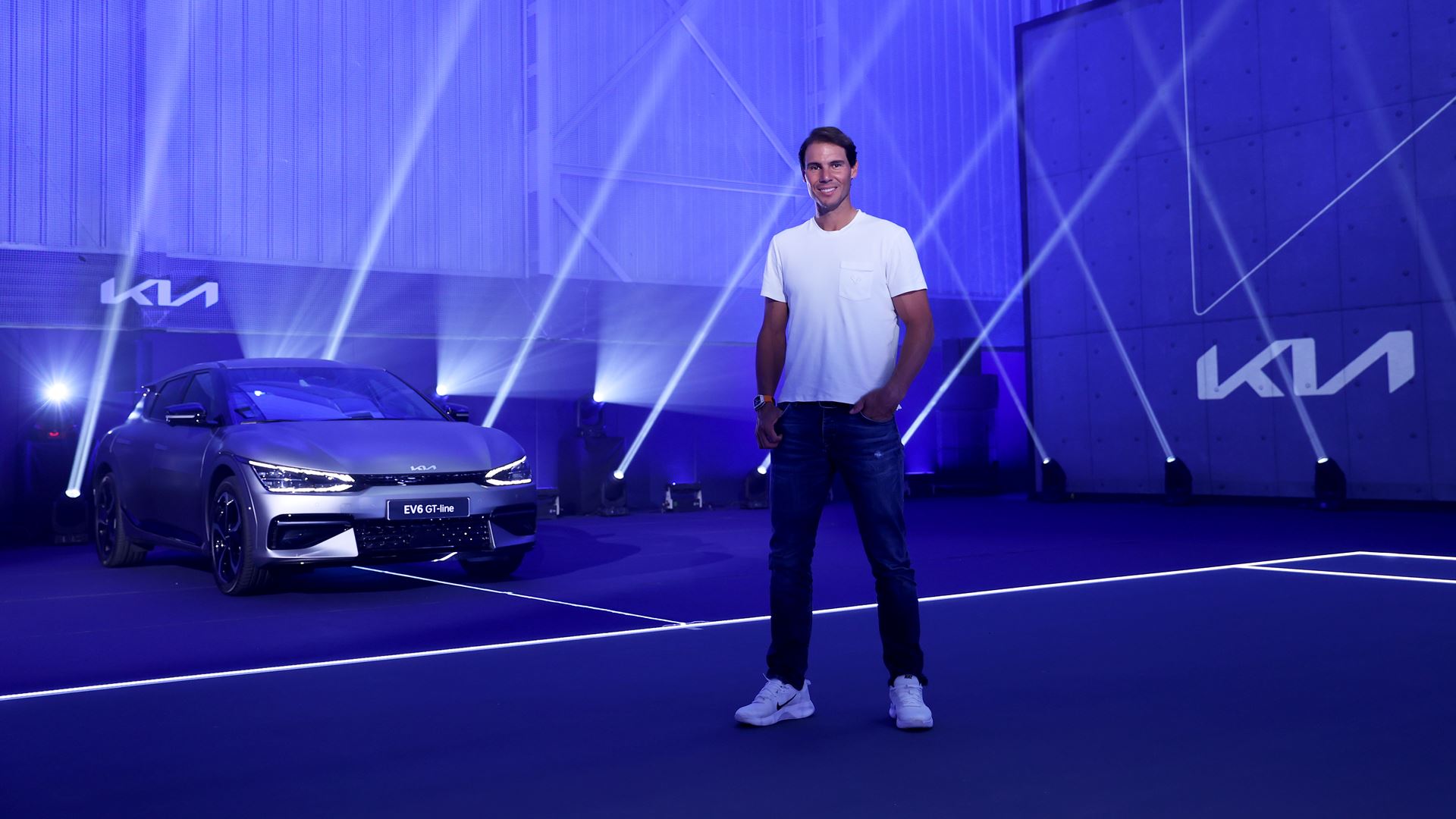 Rafael Nadal and new EV6