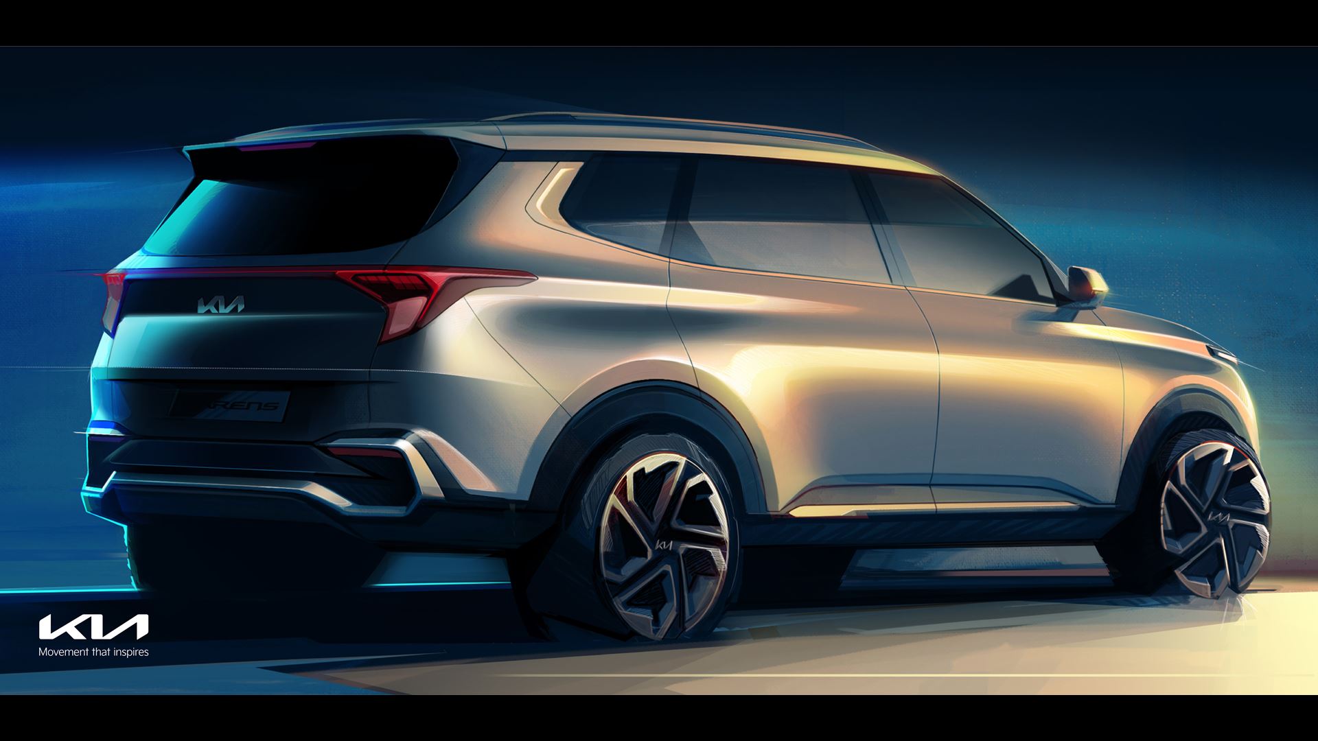 Kia Reveals Official Sketches of Kia Carens – Bold, Premium and Sophisticated Recreational Vehicle - Image 1