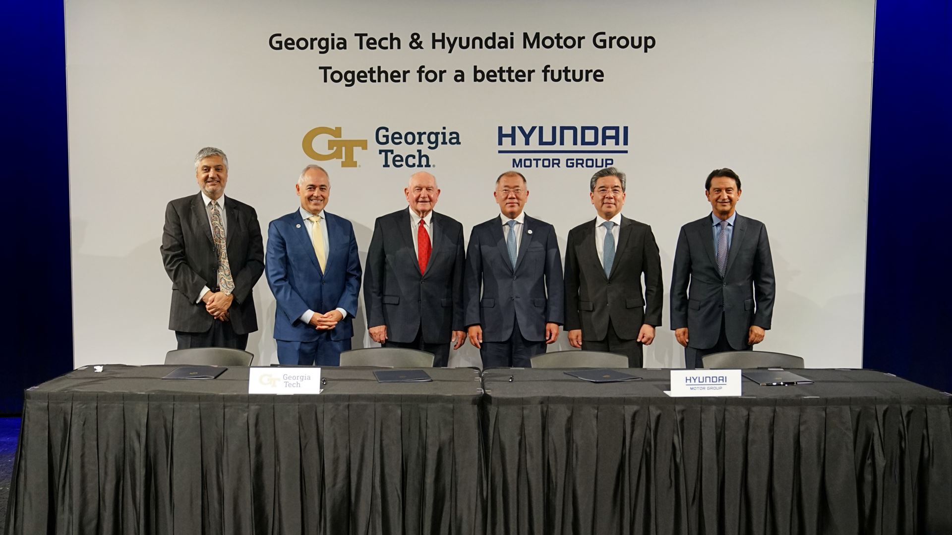 Georgia Tech and Hyundai Motor Group Sign MoU for Future Mobility Collaboration