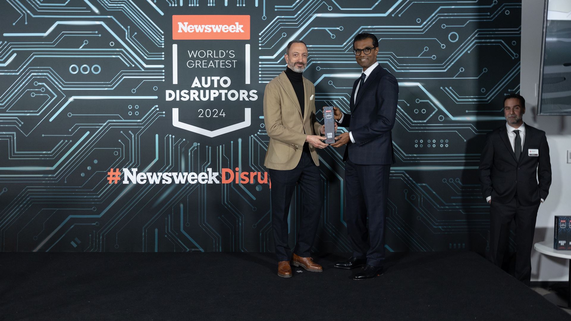 Kia honored with dual accolades at 2024 Newsweek World’s Greatest Auto Disruptors Awards @credit to Natalie Jane