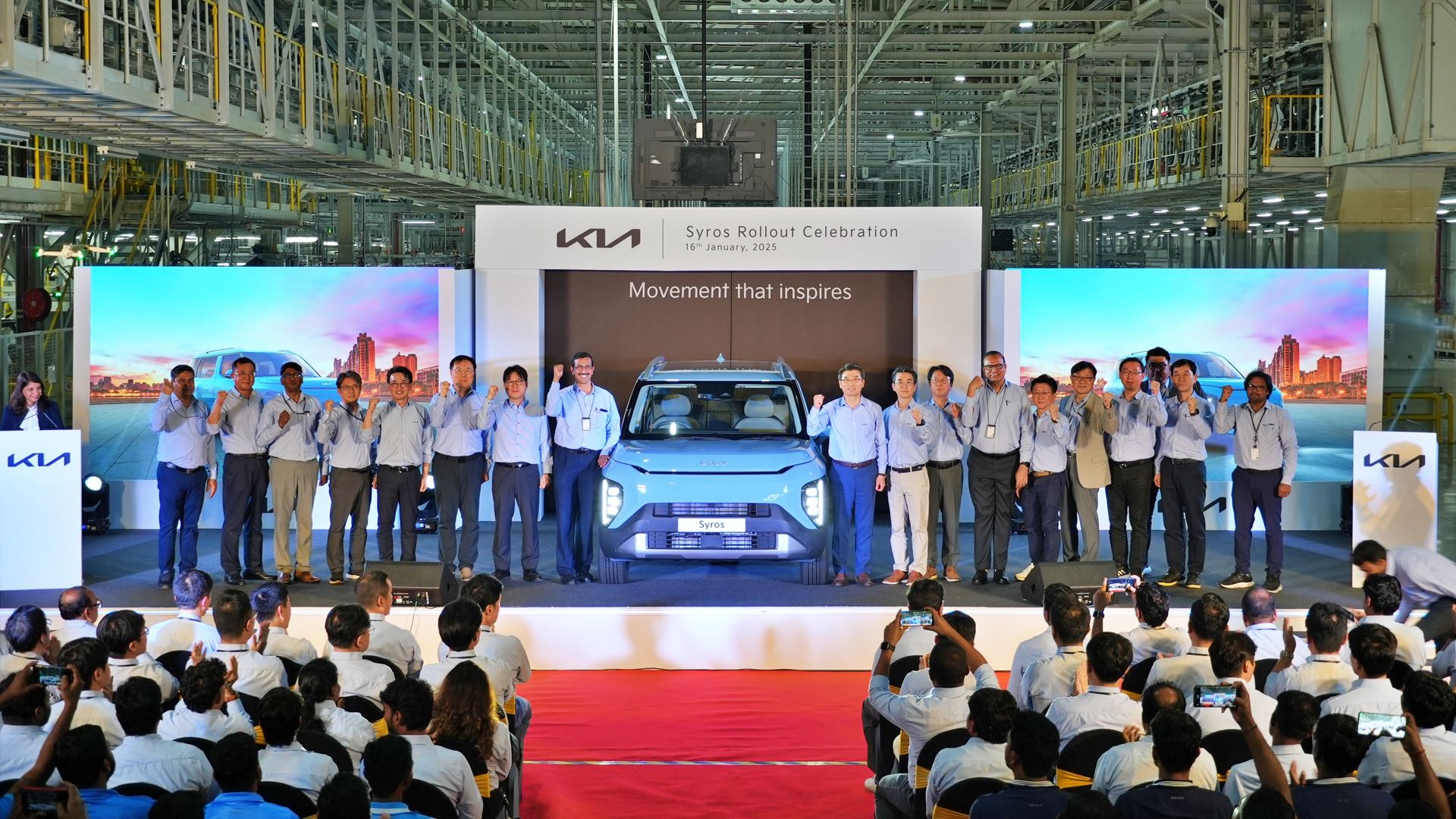 Kia India Begins Production of Syros SUV