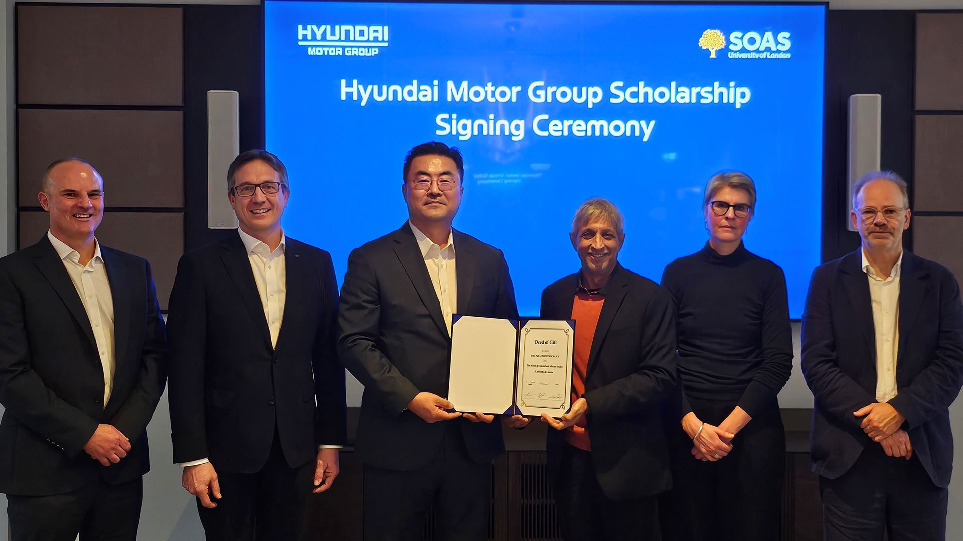 Hyundai Motor Group Partners with SOAS University of London to Nurture African Talent through New Scholarship Agreement