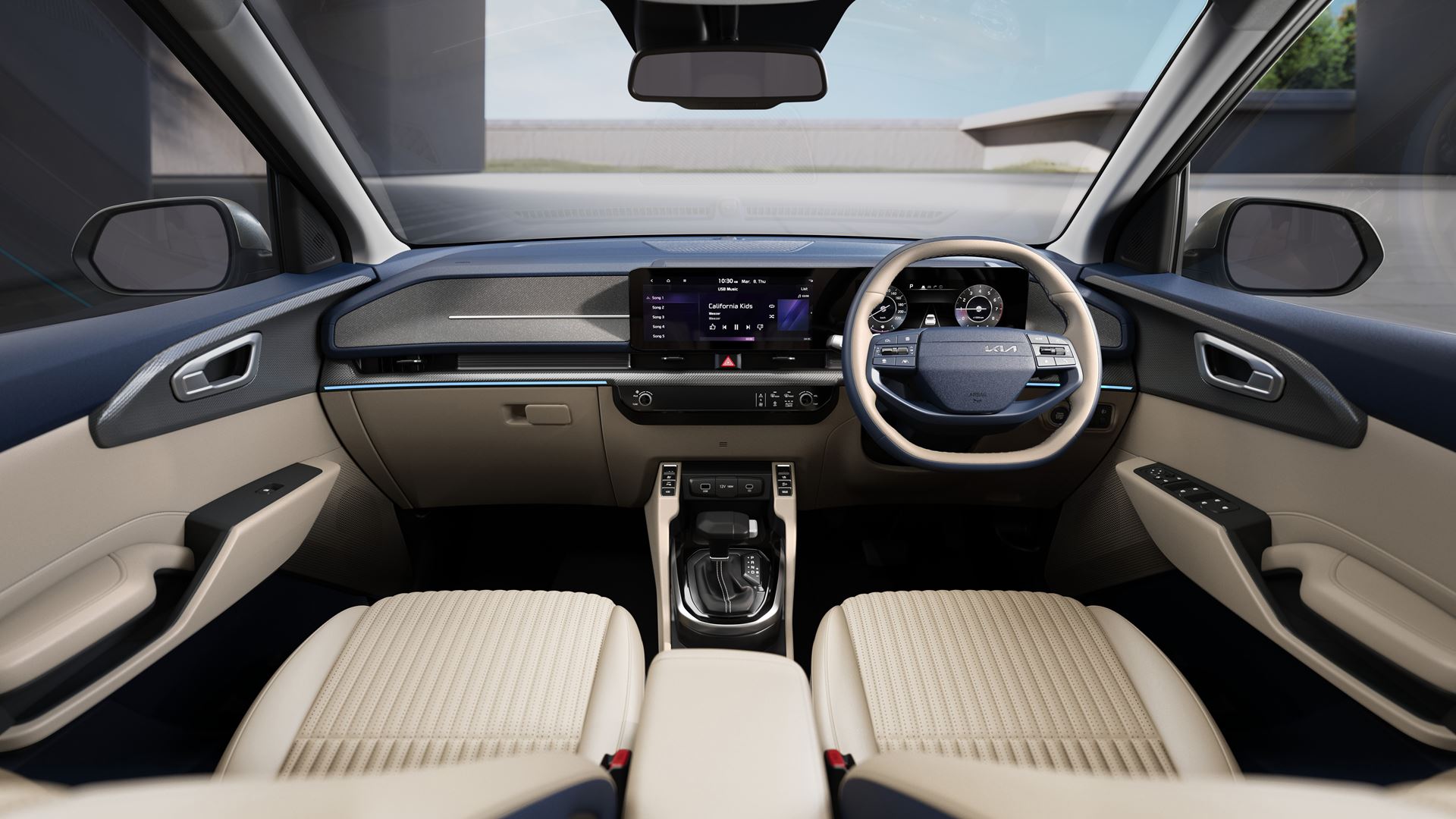 Kia Carens Clavis Interior