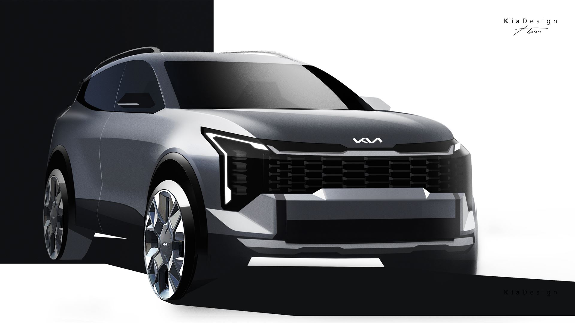 The New Kia Sportage - Sketch
