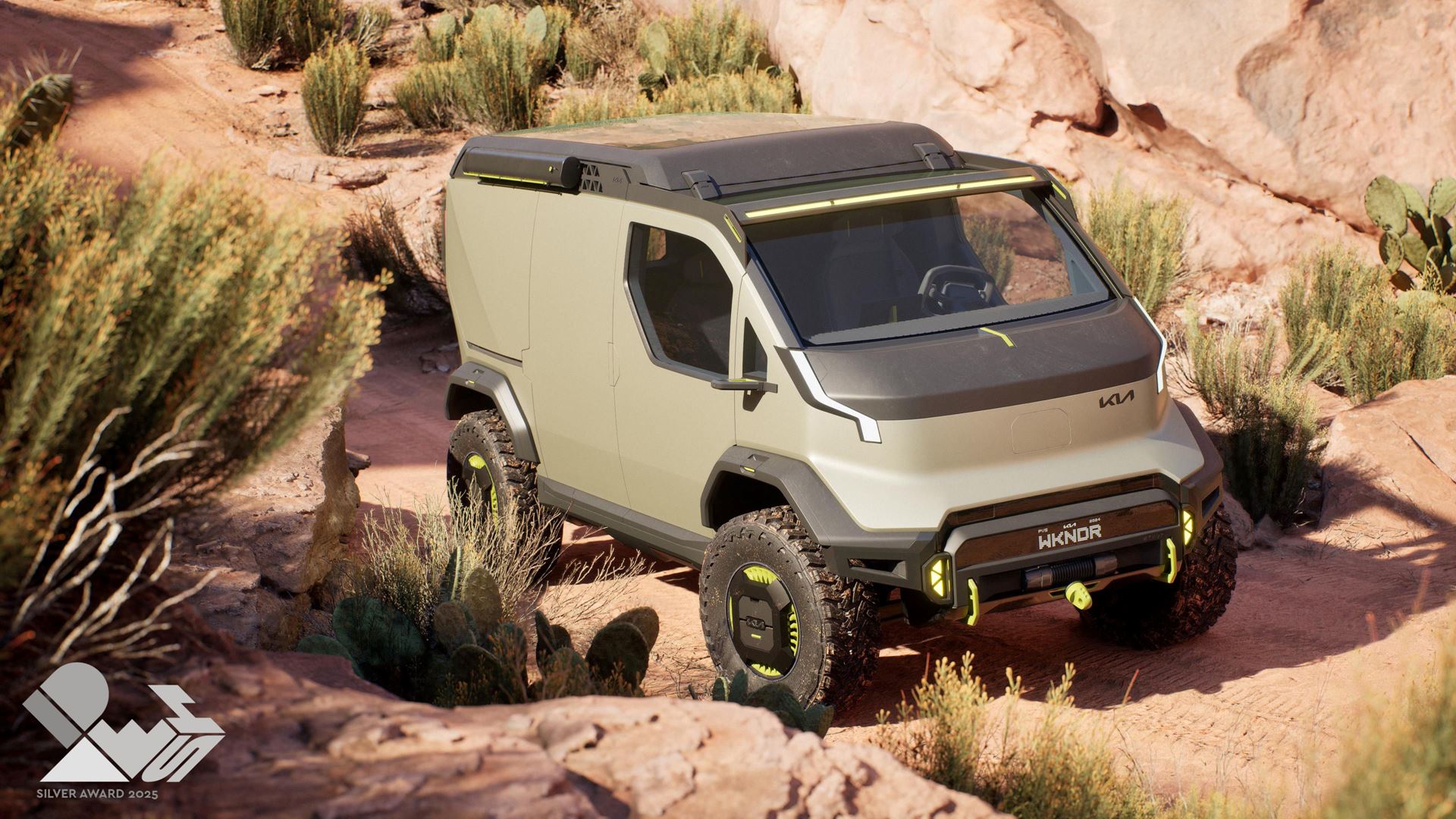 Kia PV5 WKNDR Wins Silver Award at 2025 IDEA