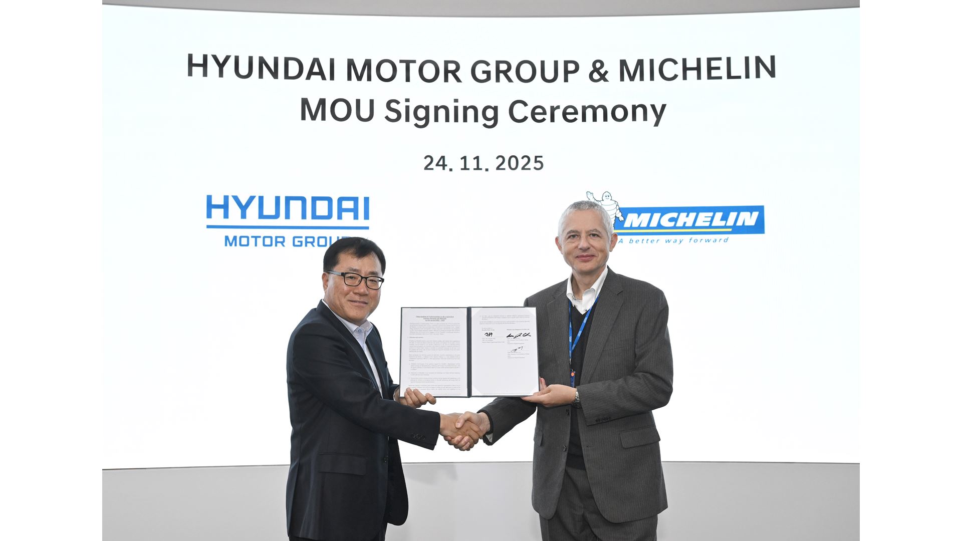 Hyundai Motor Group and Michelin Partner to Accelerate Next Generation Tire Technologies for Future Mobility