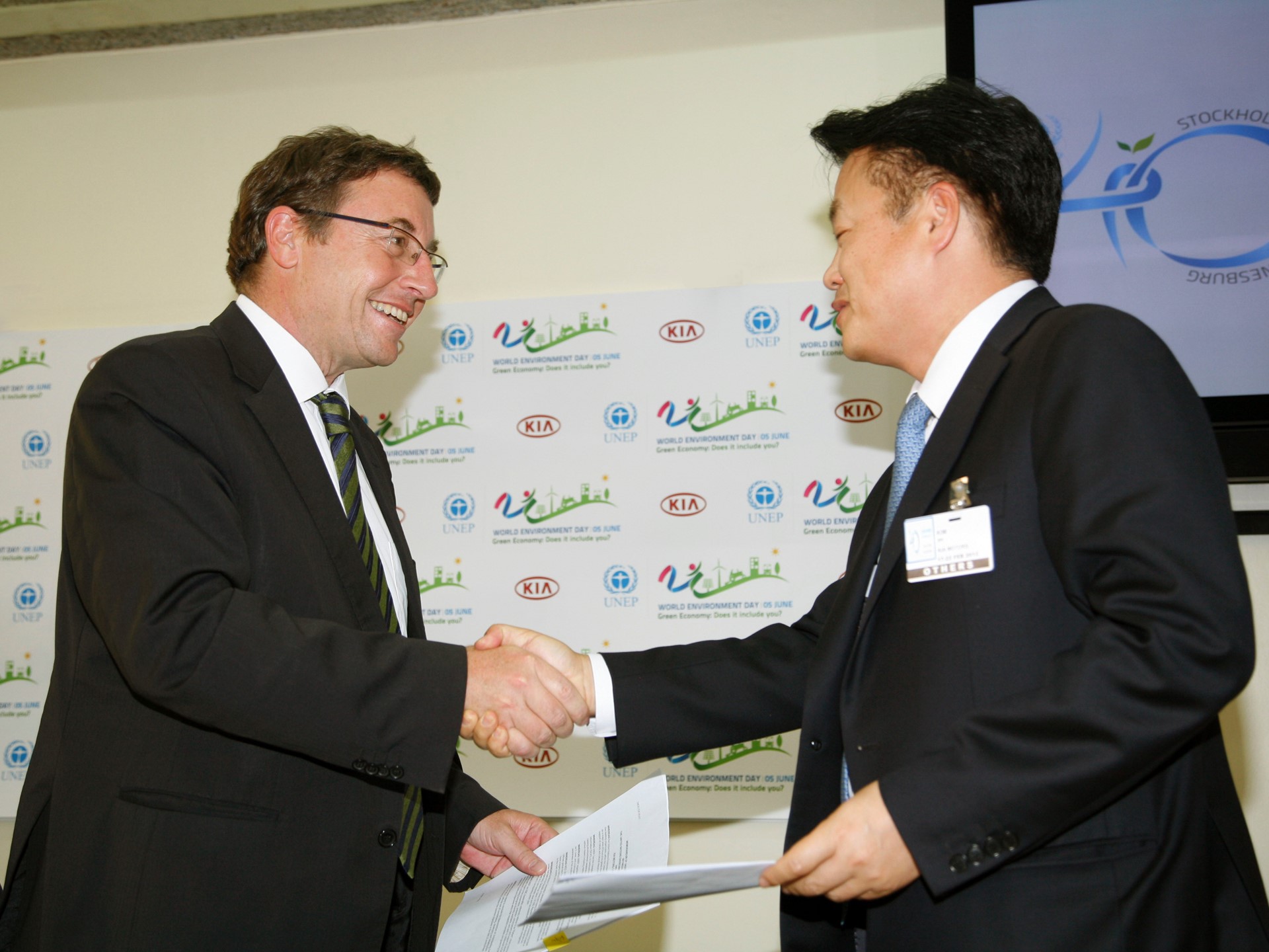 UNEP and Kia Motors Corporation Ceremony Signing