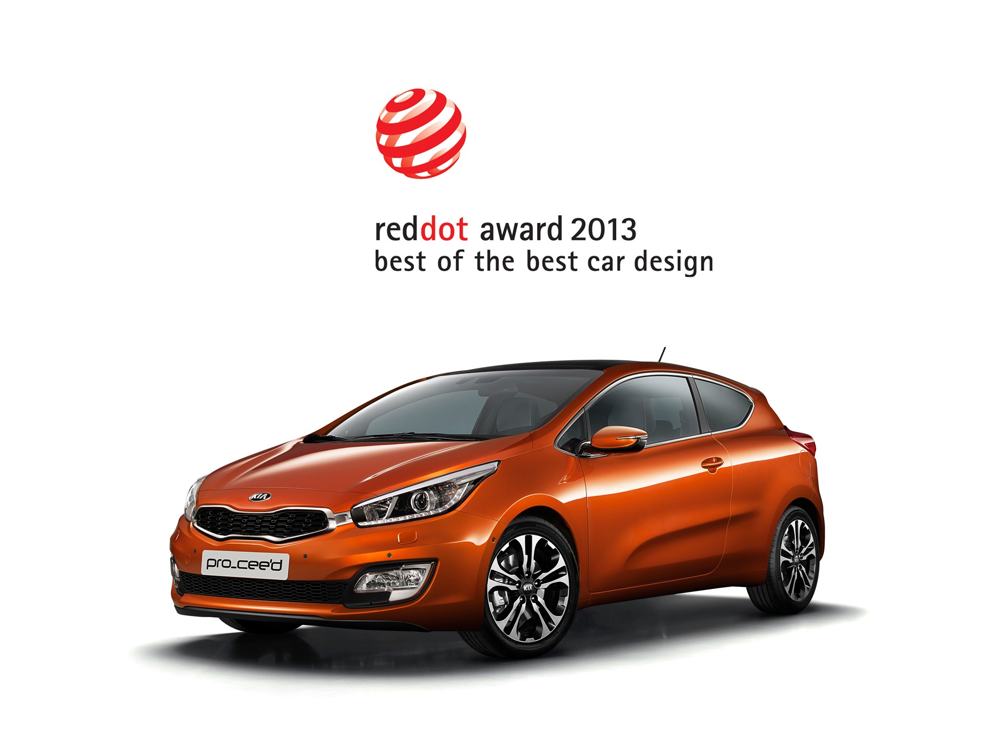 Kia pro_ceed red dot award 2013 Best of the Best