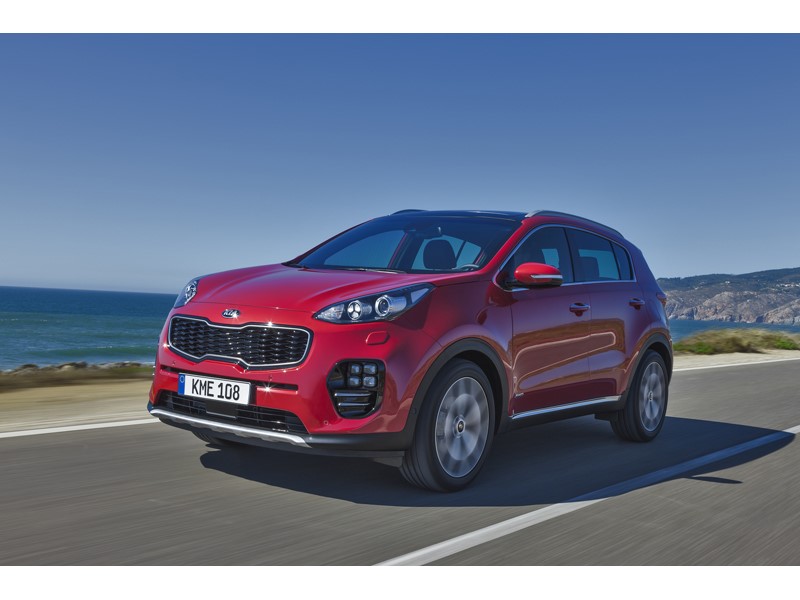 All-New Kia Sportage (front dynamic)