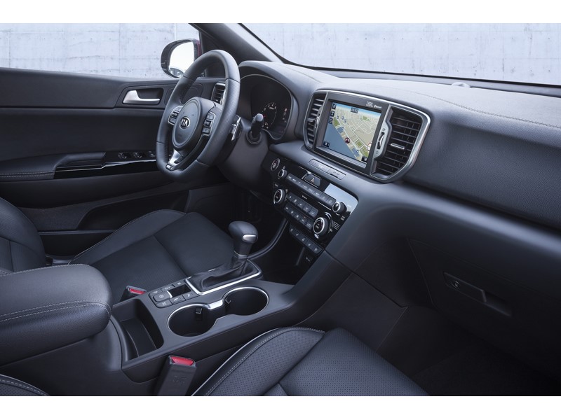 All-New Kia Sportage (interior dash)