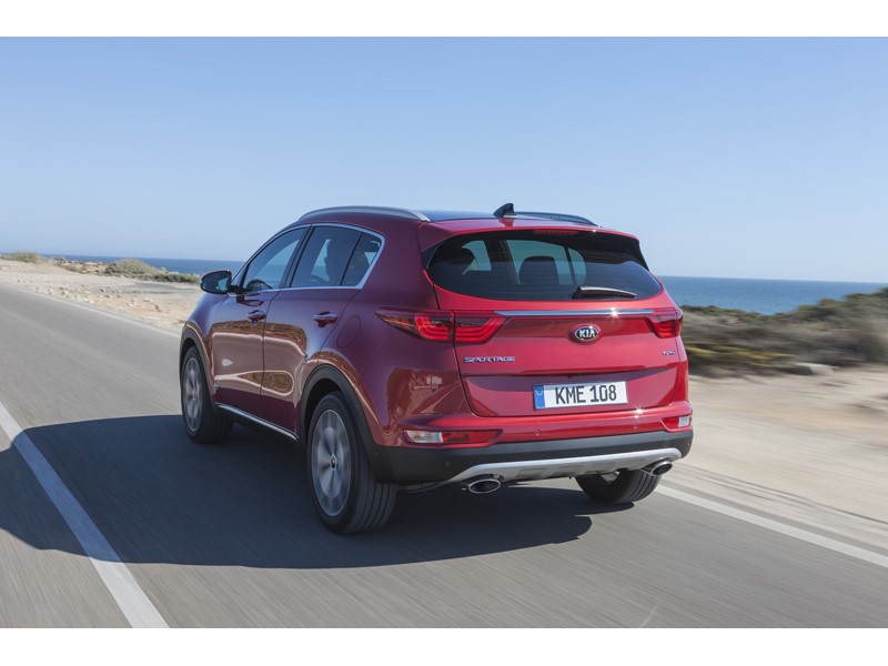 All-New Kia Sportage (rear dynamic)