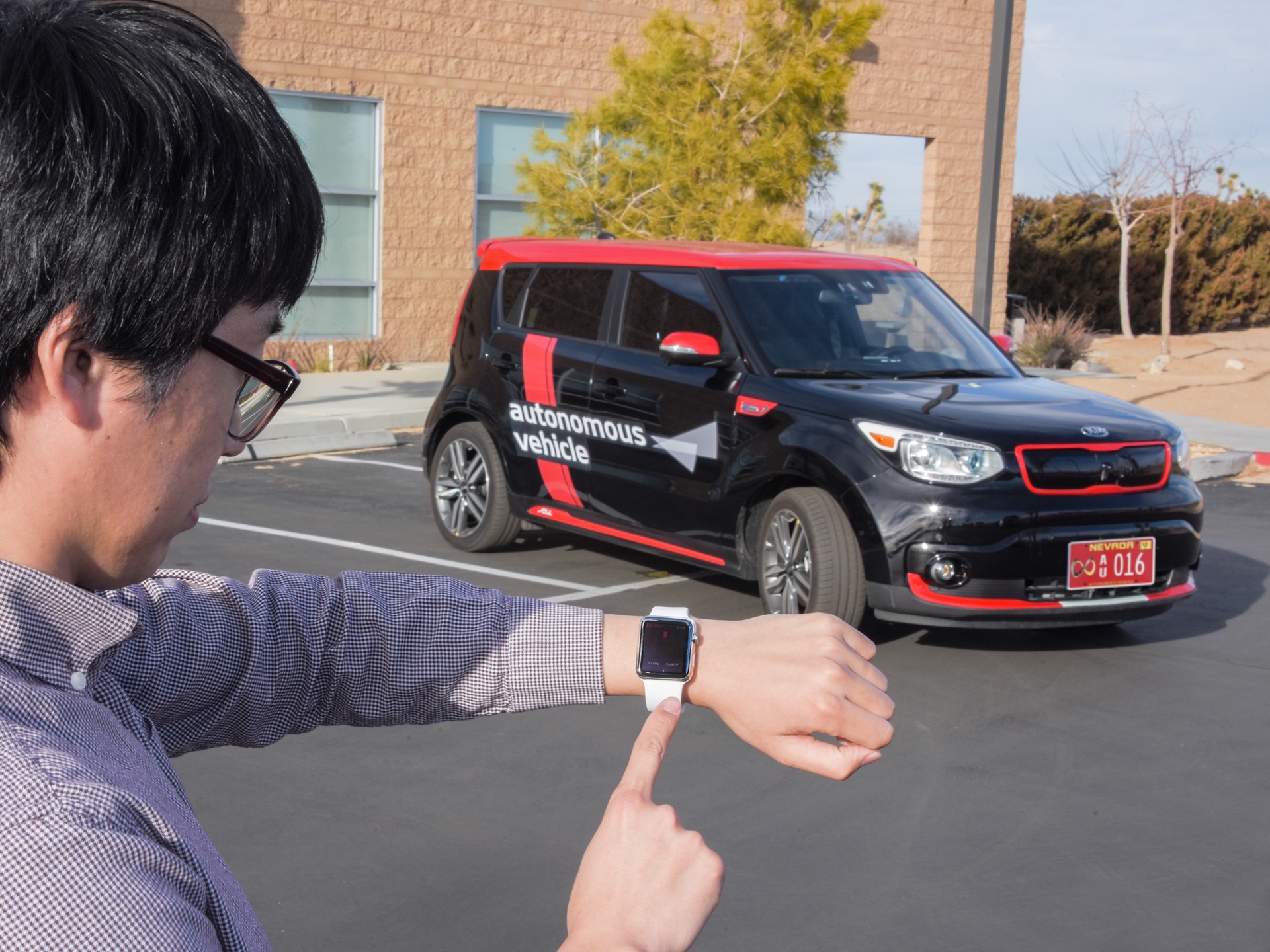 Kia Soul EV Autonomous Vehicle Autonomous Valet Parking