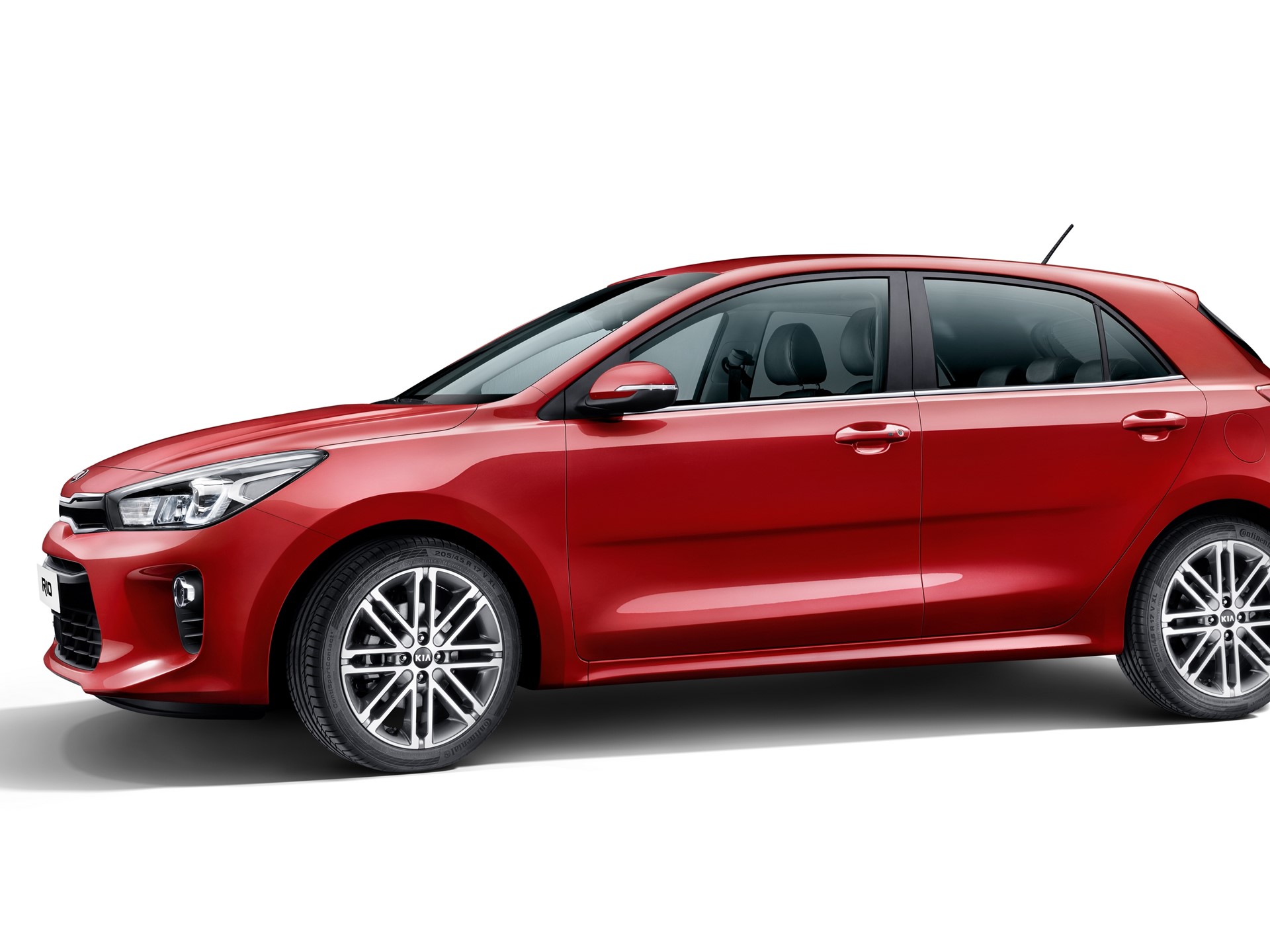 4th Generation Kia Rio - Side(No Background)
