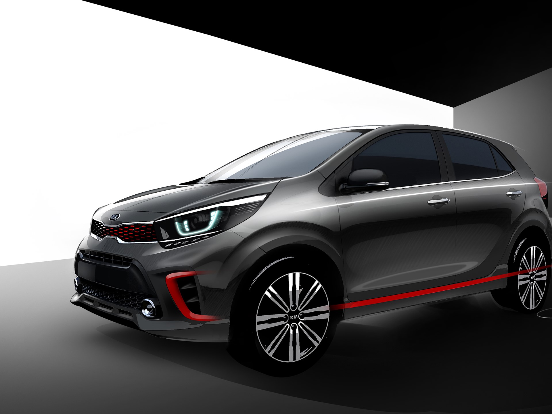 3rd generation Picanto exterior rendering (1)