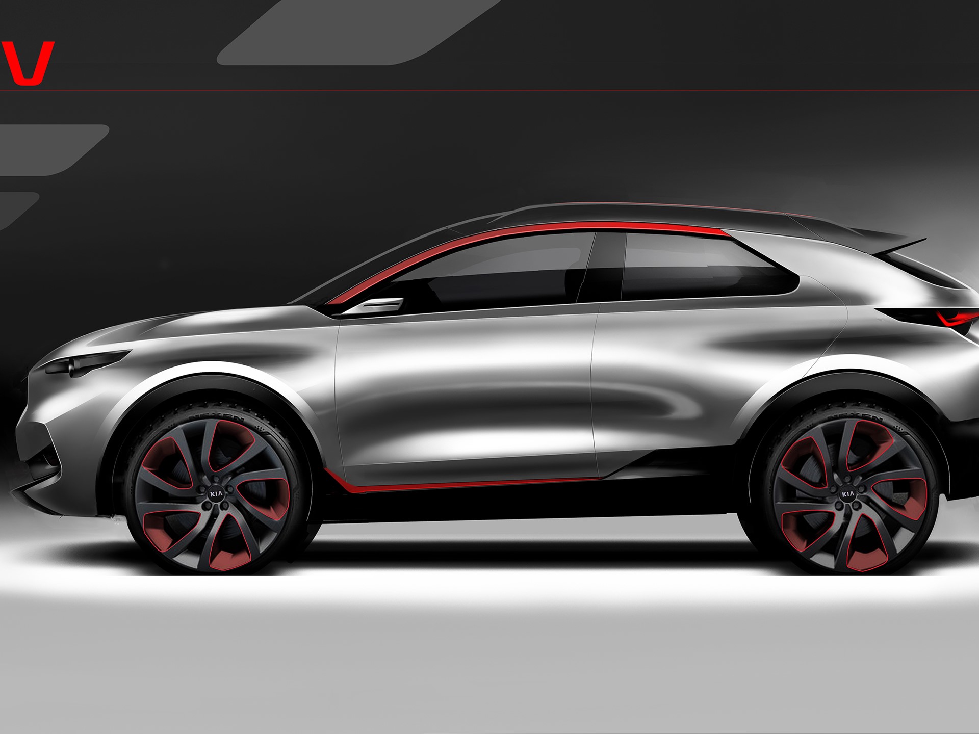 Kia Stonic Early Design Sketch