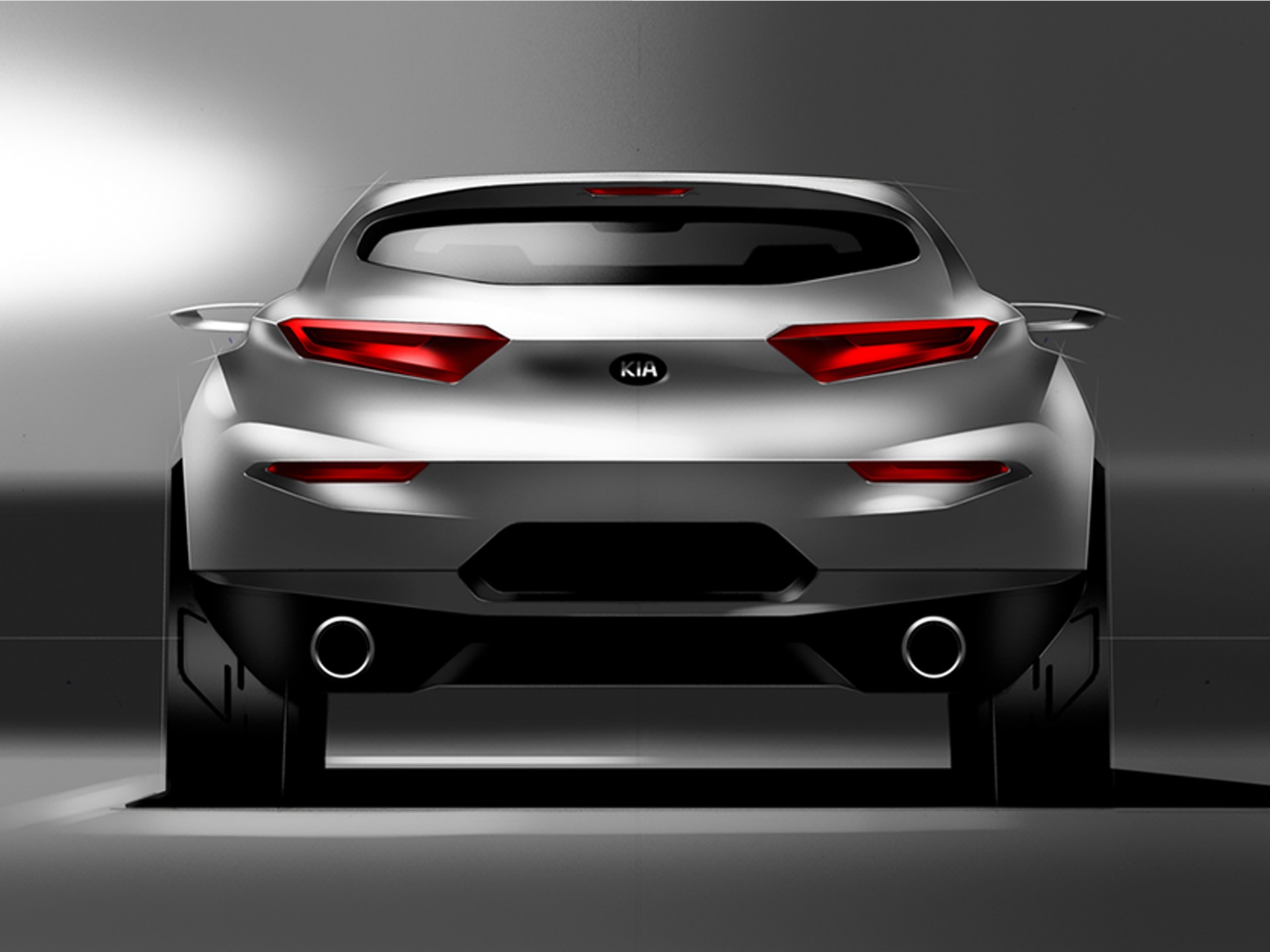Kia Stonic Early Design Sketch