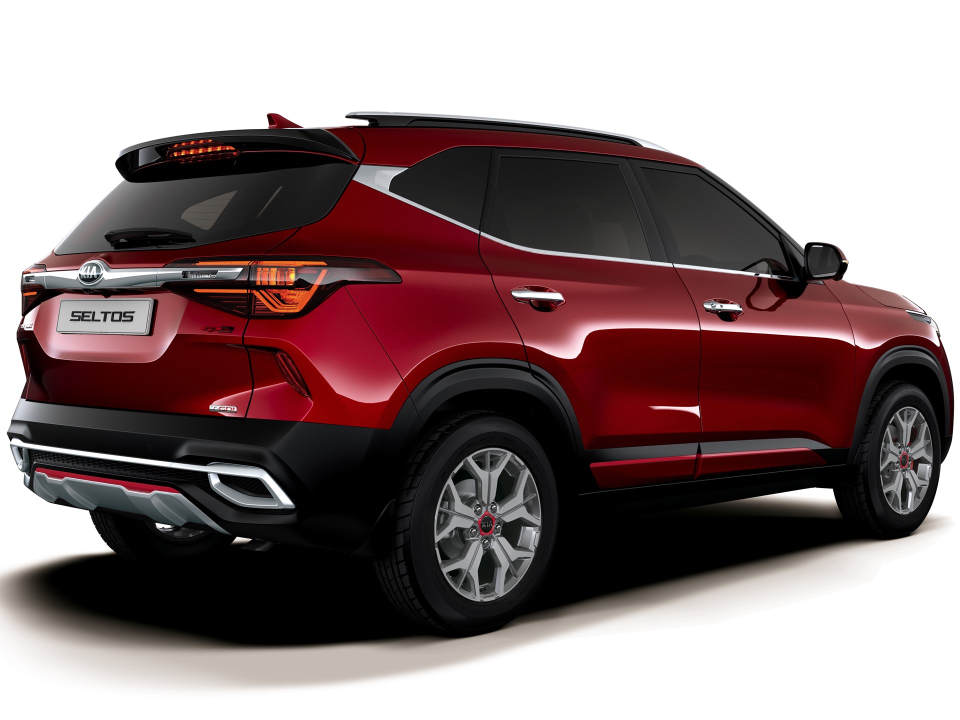 Exterior Red Rear Angle